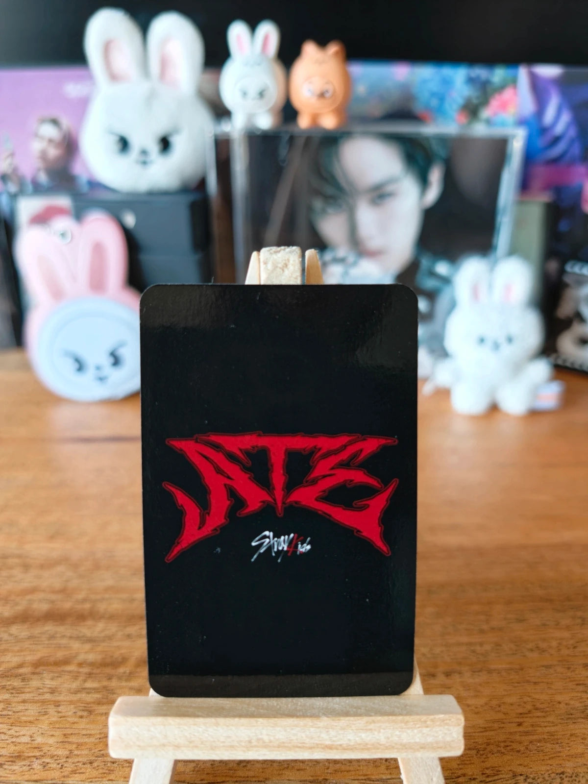 Stray Kids Lee Know ATE Photocard (JYP SHOP POB) — reverse