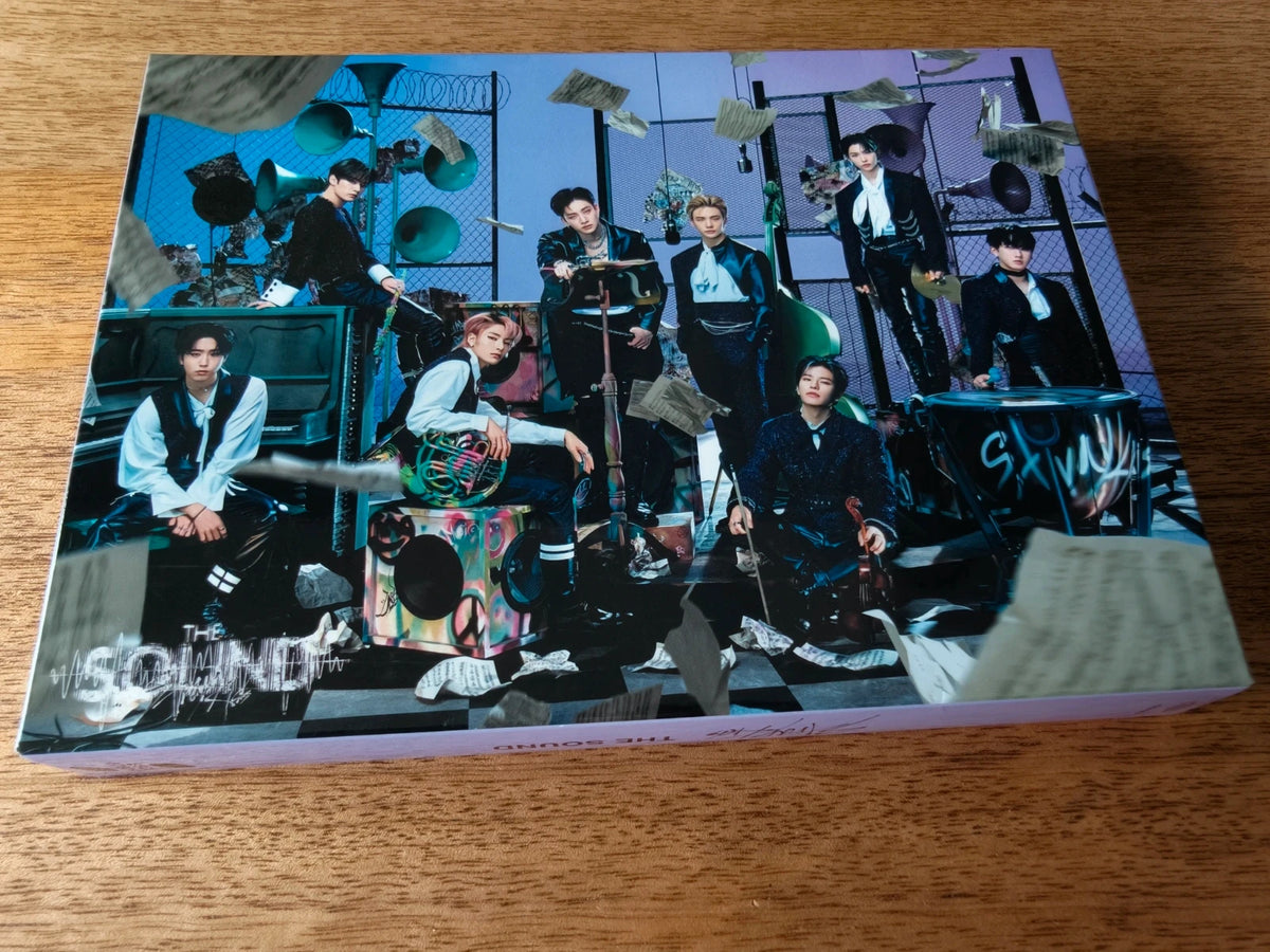 Stray Kids THE SOUND Album (Limited A Ver.) — album and pictured inserts