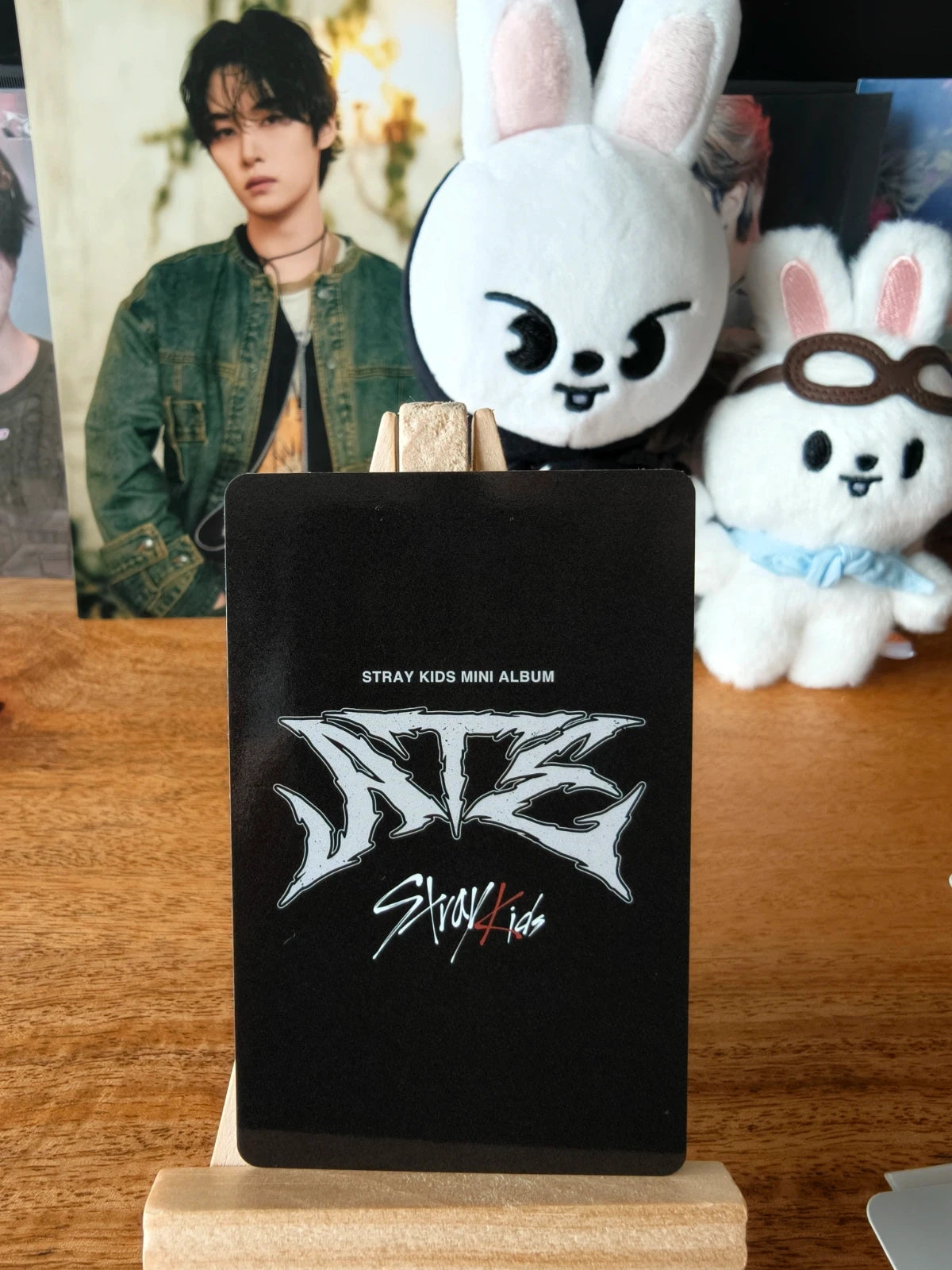 Stray Kids Lee Know ATE Photocard (NEMO A Random Card) — reverse