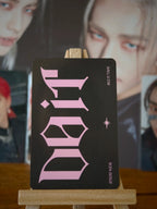 Stray Kids Hyunjin DO IT Photocard (Platform Set Card) — reverse