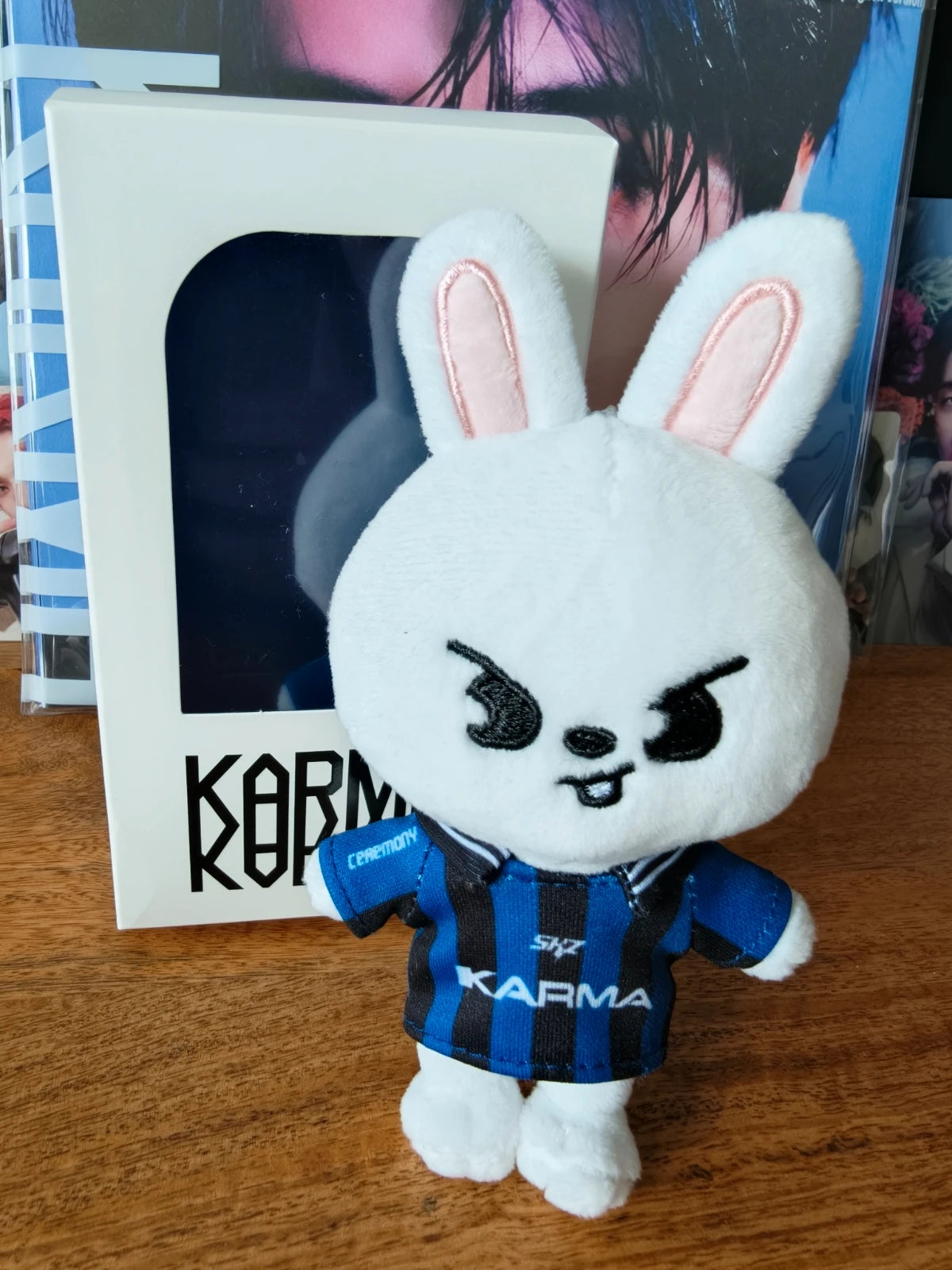 Stray Kids SKZOO Leebit Plush (KARMA Evil) — front view