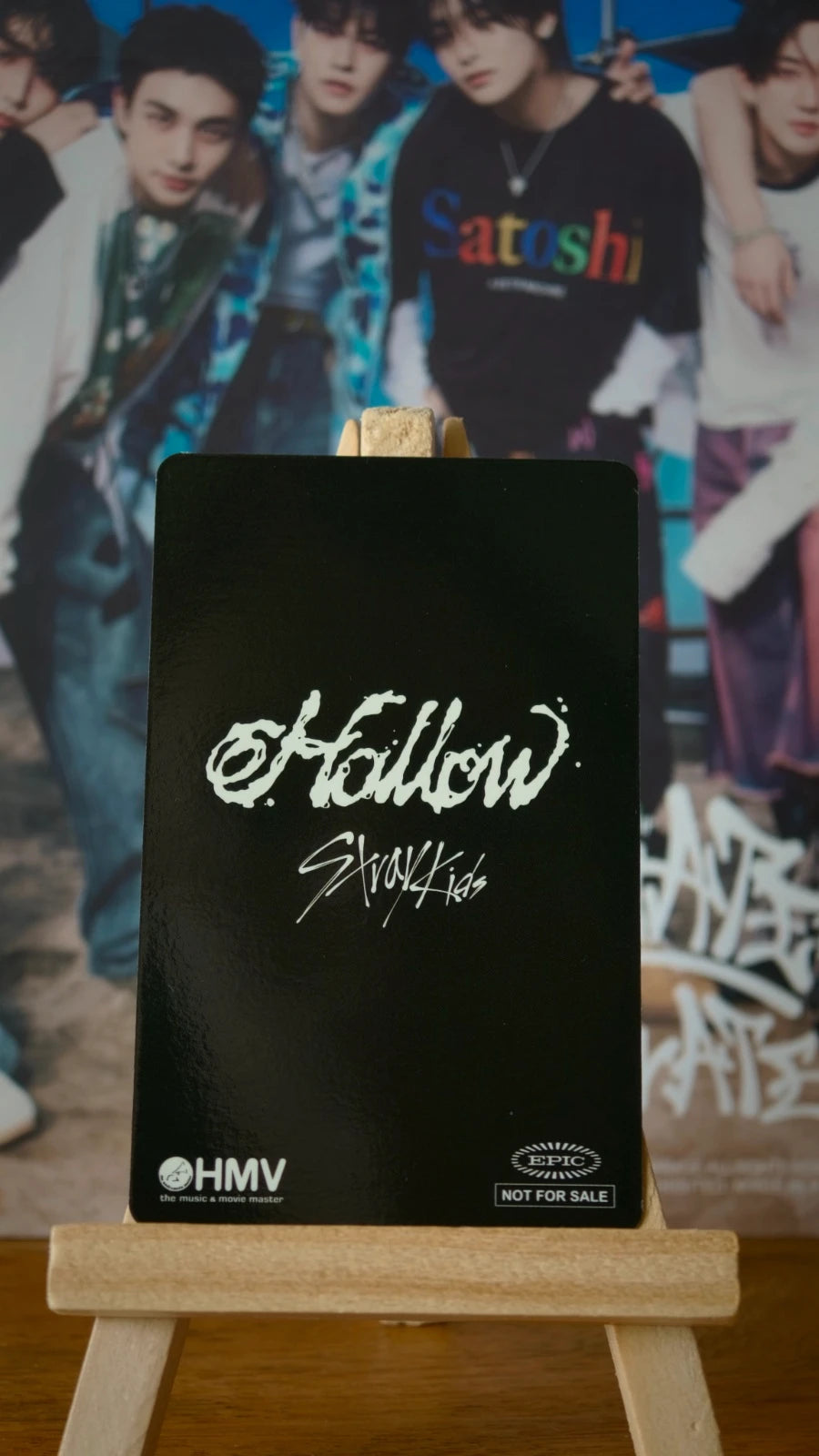 Stray Kids I.N Hollow Photocard (HMV POB) — reverse