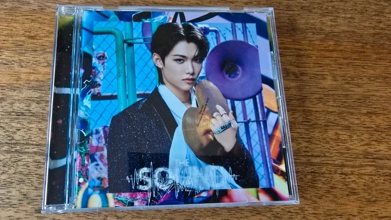 Stray Kids Felix THE SOUND Album (Fanclub Limited Ver., No Photocards) — album and pictured inserts