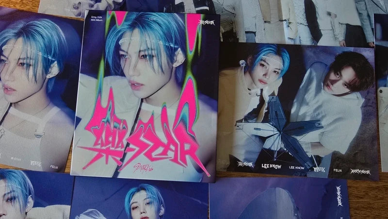 Stray Kids Felix ROCK-STAR Album (Postcard Ver., No Photocards) — front cover