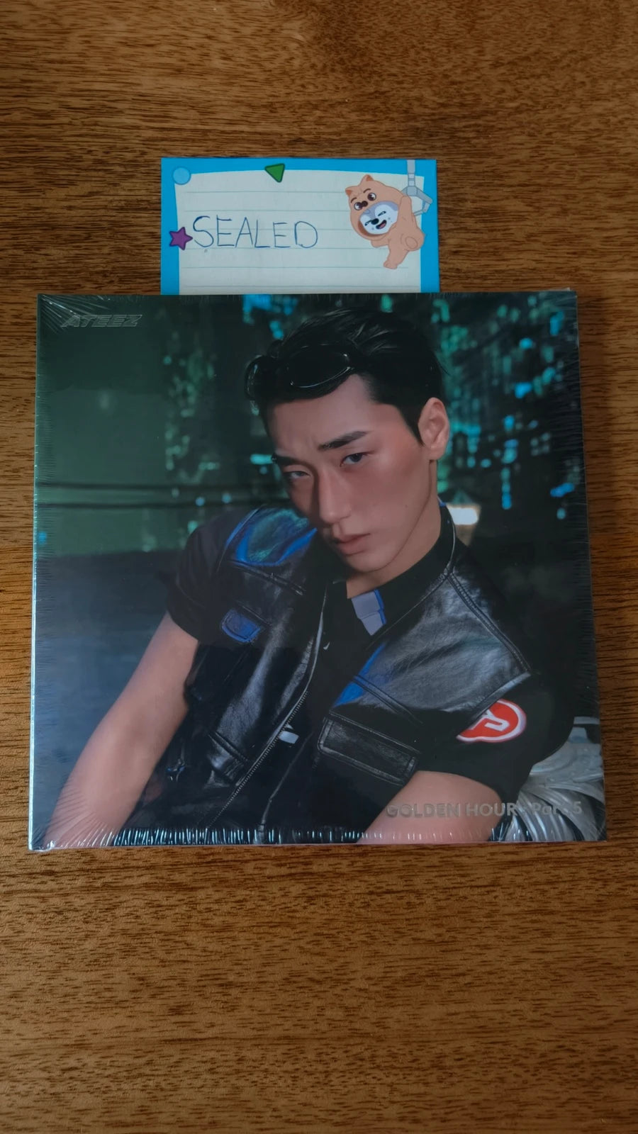ATEEZ San GOLDEN HOUR : Part.5 Album (Digipack Ver., Sealed) — sealed album front