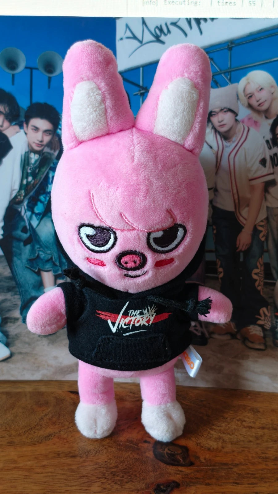 Stray Kids SKZOO DWAEKKI Plush (Victory) — front view