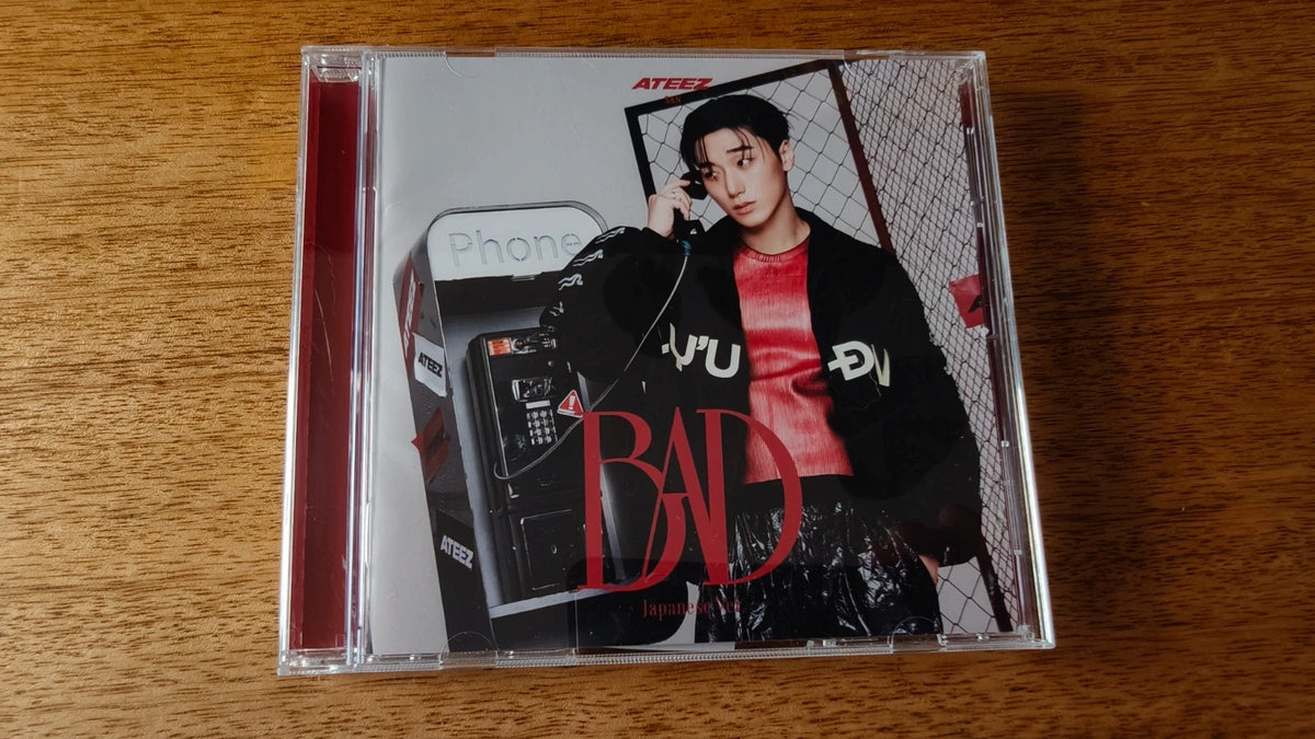 ATEEZ San BAD (Japanese Ver.) CD (Solo Edition) — cover and pictured contents