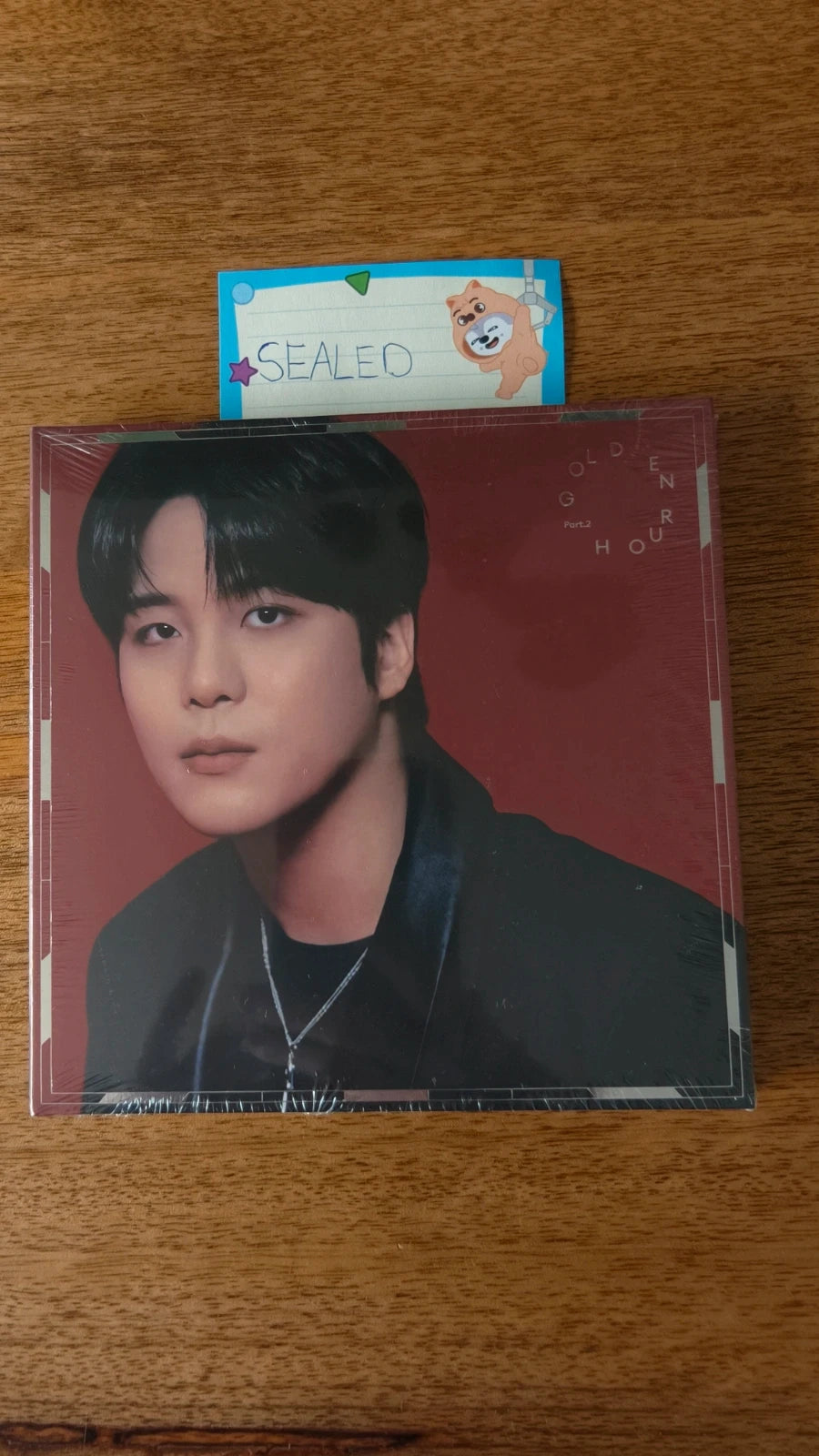 ATEEZ Jongho GOLDEN HOUR : Part.2 Album (Digipack Ver., Sealed) — sealed album front