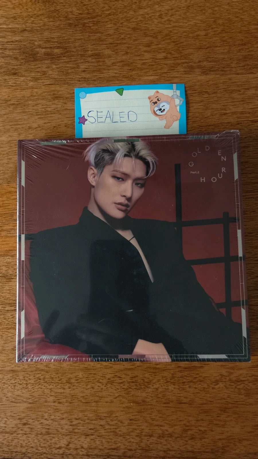 ATEEZ Mingi GOLDEN HOUR : Part.2 Album (Digipack Ver., Sealed) — sealed album front