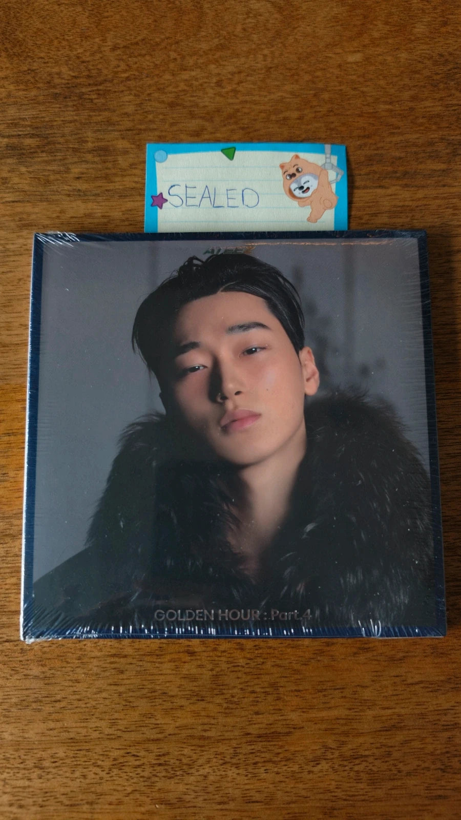 ATEEZ San GOLDEN HOUR : Part.4 Album (Digipack Ver., Sealed) — sealed album front