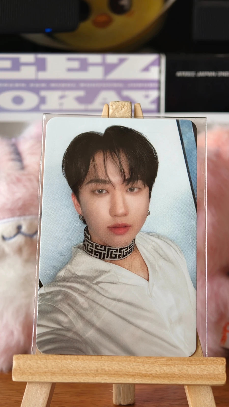 Stray Kids Changbin STAY in STAY in JEJU Photocard — portrait front design