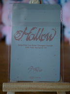 Stray Kids Han Hollow Photocard (Sony Music Shop POB) — reverse