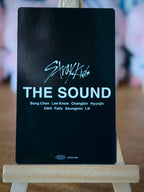 Stray Kids Han THE SOUND Photocard (MANIAC ENCORE Osaka, 25 February 2023) — reverse