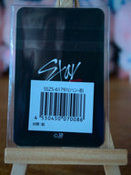 Stray Kids Han SKZOO PON We STAY, together Photocard (Version B) — reverse and packaging product label
