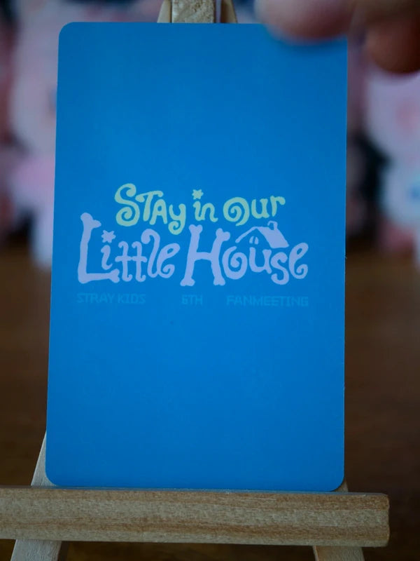 Stray Kids Han STAY in Our Little House Photocard (Early Access & Online Merchandise Benefit) — reverse design