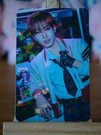 Stray Kids Han Christmas EveL Photocard (Glitter) — front