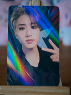 Stray Kids Han MAXIDENT Photocard (Makestar Holographic POB) — front