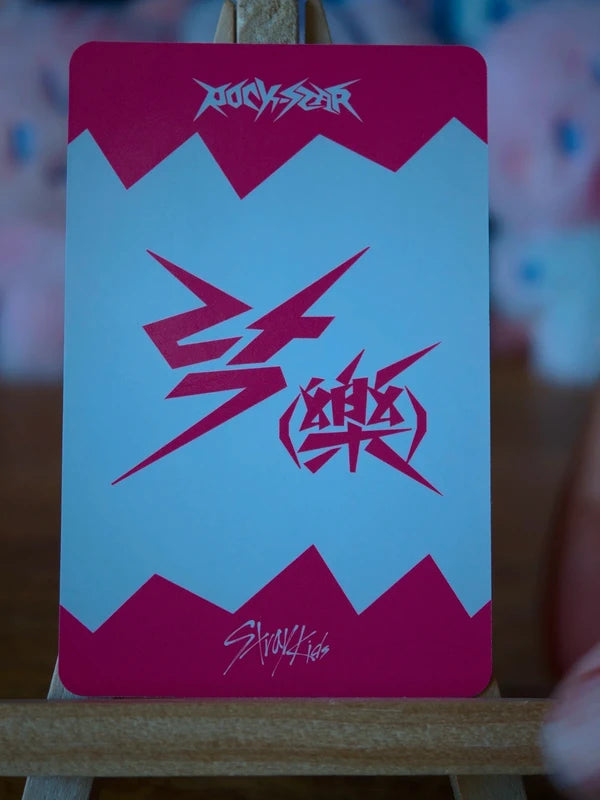 Stray Kids Han ROCK-STAR Photocard (Soundwave Pop-Up Giveaway Round 1) — reverse