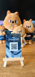 Stray Kids Han Clé: LEVANTER Photocard — QR-code reverse