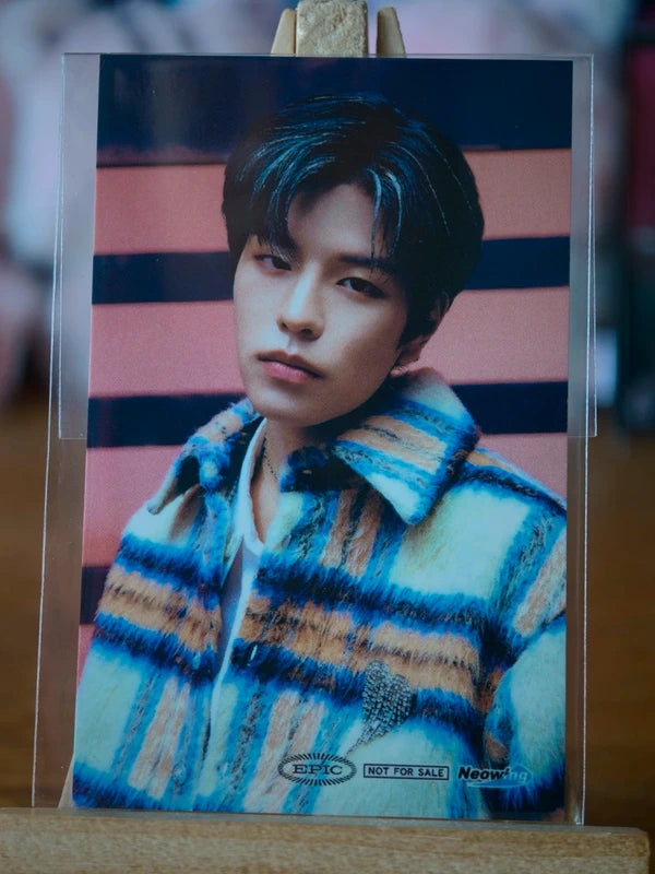 Stray Kids Seungmin THE SOUND Photocard (Tower Records Clear POB) — portrait side