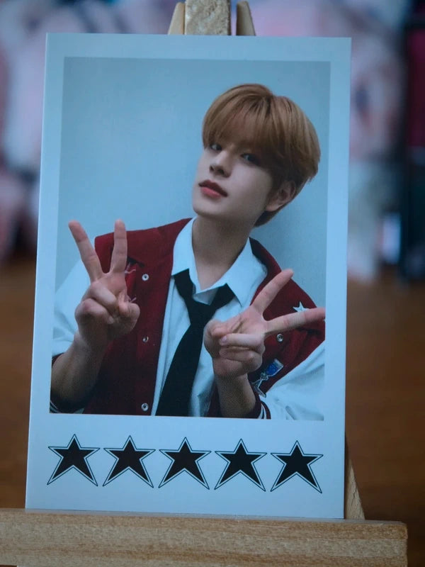 Stray Kids Seungmin 5-STAR Photocard (Soundwave Lucky Draw Round 1, Polaroid-style) — front