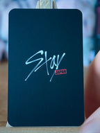 Stray Kids Seungmin STAY JAPAN Photocard (Fanclub Renewal) — black STAY JAPAN reverse