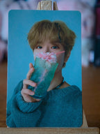 Stray Kids Seungmin Social Path / Super Bowl Photocard (Fanclub Double-sided, A Design) — first portrait side