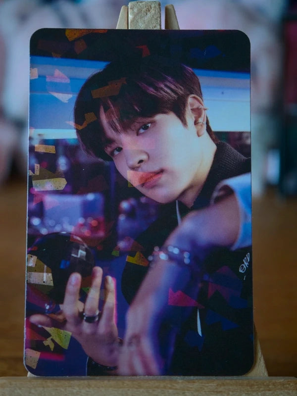 Stray Kids Seungmin Christmas EveL Photocard (Glitter) — front