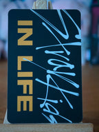 Stray Kids Lee Know & Seungmin IN LIFE Unit Photocard (Album Card) — reverse