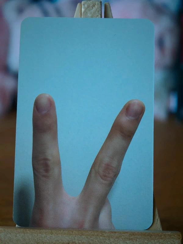Stray Kids Seungmin 5-STAR Photocard (Double-sided) — hand-sign side
