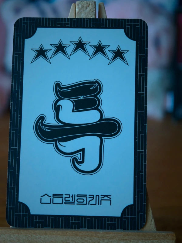 Stray Kids Seungmin 5-STAR Photocard (A Ver.) — reverse