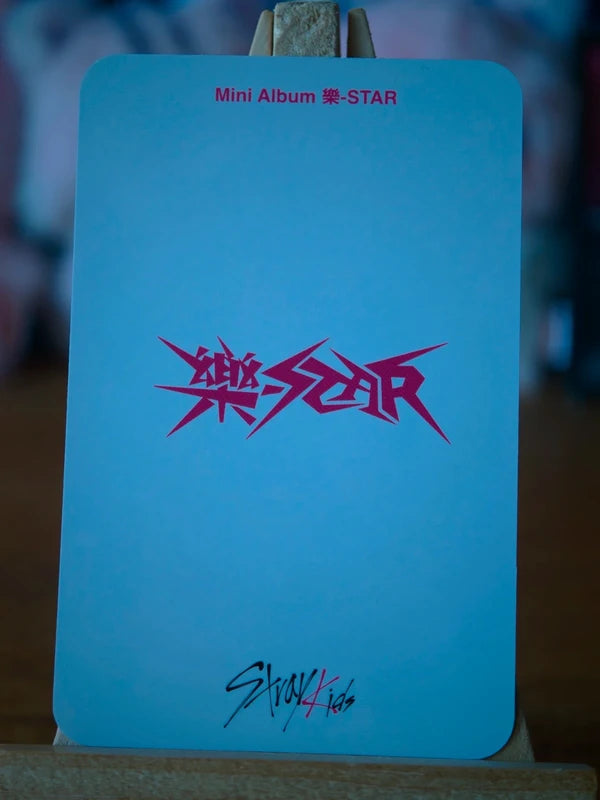 Stray Kids Seungmin ROCK-STAR Photocard (JYP SHOP POB) — reverse