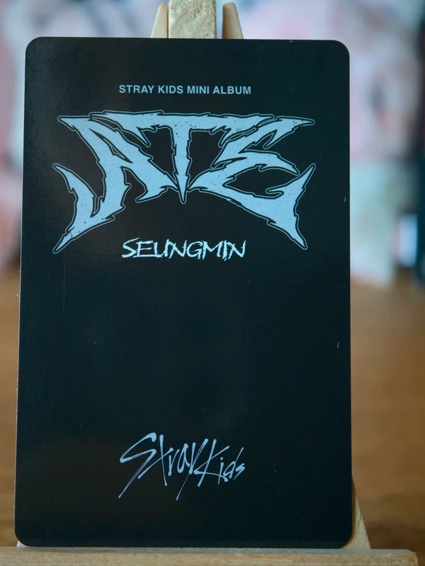 Stray Kids Seungmin ATE Photocard (NEMO A Set Card) — reverse
