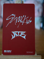 Stray Kids Seungmin ATE Photocard (HMV Holographic POB) — reverse