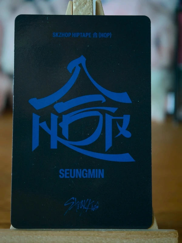 Stray Kids Seungmin HOP Photocard (NEMO Set Card) — reverse