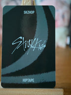 Stray Kids Seungmin HOP Photocard (Accordion Monochrome) — reverse
