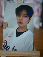 Stray Kids Seungmin KARMA Photocard (HMV A Holographic POB) — front