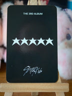 Stray Kids Lee Know 5-STAR Photocard (Apple Music POB) — reverse