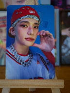 Stray Kids Hyunjin KARMA Photocard (Accordion Ver.) — front