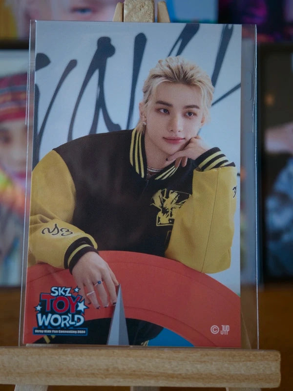 Stray Kids Hyunjin SKZ TOY WORLD Photo Sticker (Venue Lottery) — printed photo design