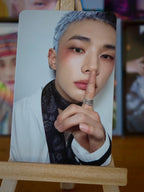 Stray Kids Hyunjin KARMA Photocard (Ceremony Double-sided) — portrait side