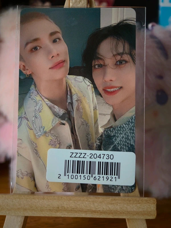 Stray Kids Hyunjin & Felix Hollow Unit Photocard (Fanclub POB) — front