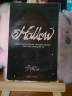 Stray Kids Hyunjin & Felix Hollow Unit Photocard (Fanclub POB) — reverse