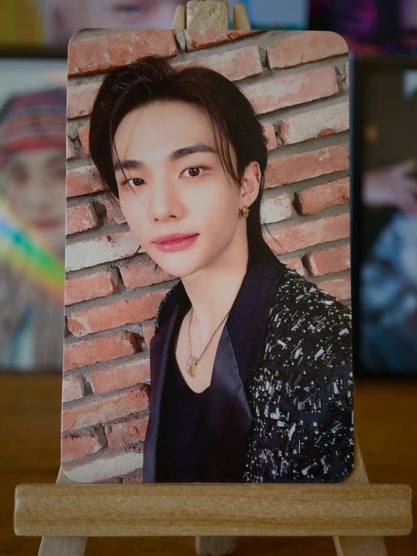 Stray Kids Hyunjin Social Path / Super Bowl Photocard (Yokohama Offline Lucky Draw) — front